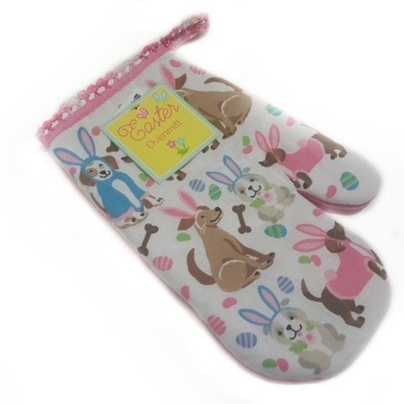 Easter Sunday,Dogs,Irish,Kitchen,Oven Mitt  - Picture 2 of 6